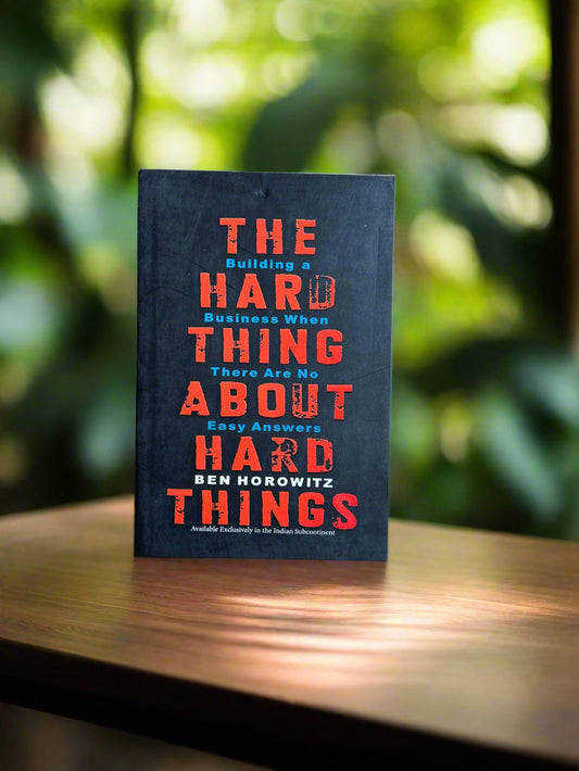 The hard thing about the hard things